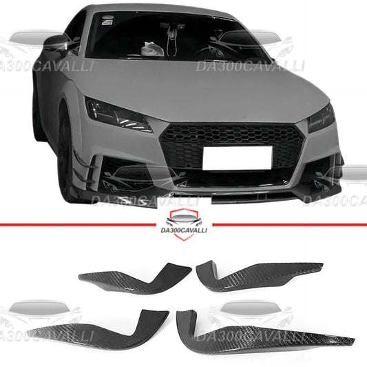 Appendici Aerodinamiche Audi TTRS Fibra Di Carbonio (2016-2018) - Da300Cavalli