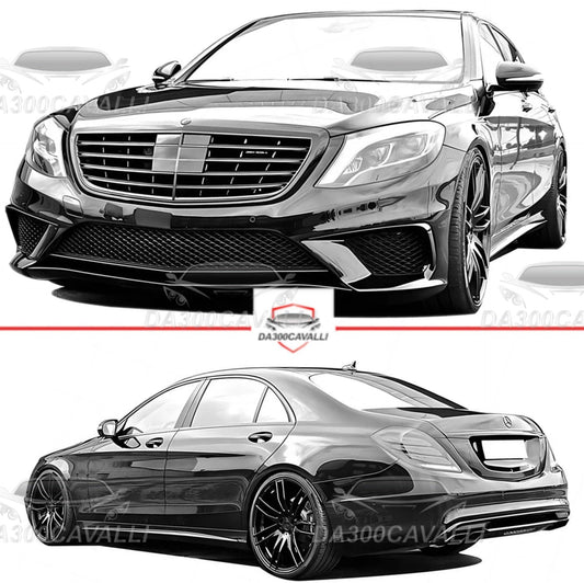 Body Kit Mercedes Classe S300 S320 S350 S400 S450 S500 W222 - Da300Cavalli