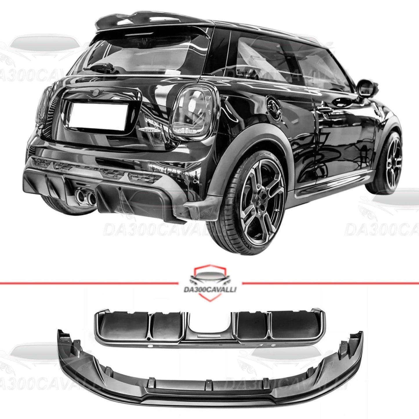 Body Kit Mini Cooper JCW F56 Fibra Di Carbonio - Da300Cavalli