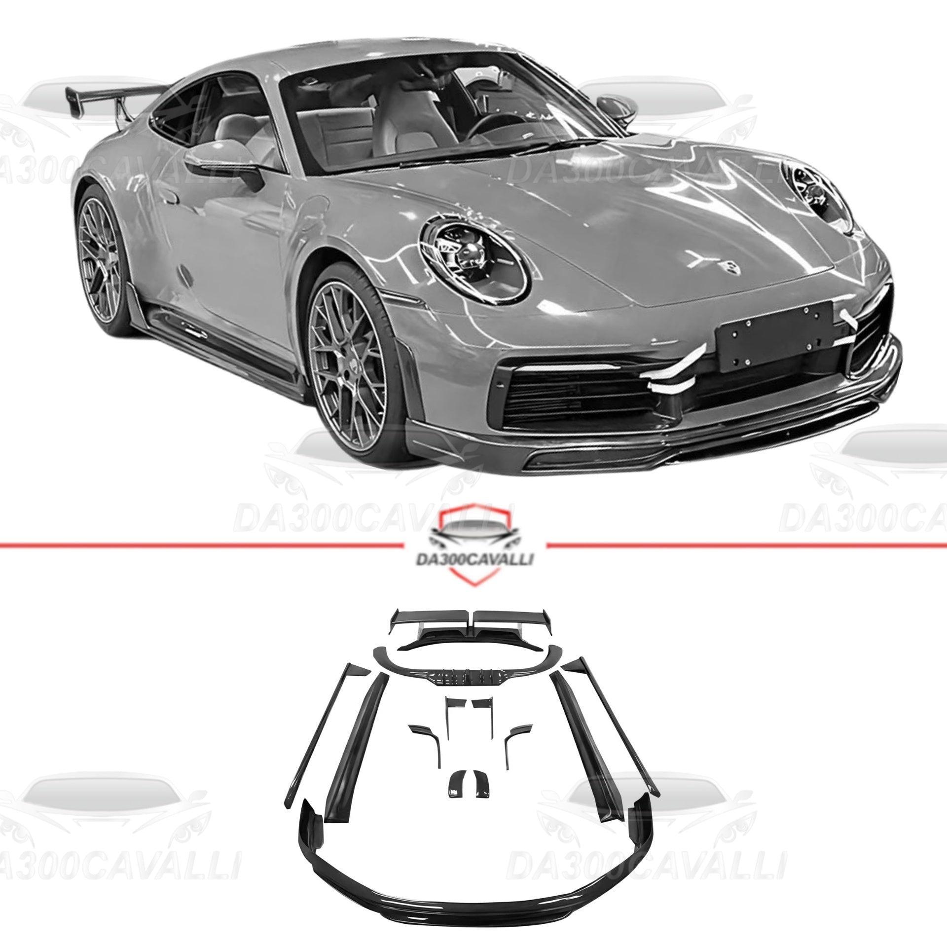 Body Kit Porsche 911 992 Carrera Fibra Di Carbonio (2019-2023) - Da300Cavalli