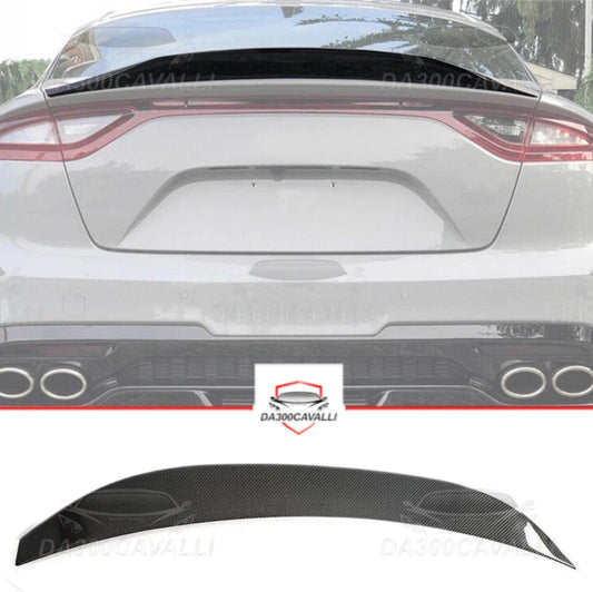 Spoiler Kia Stinger (2018-2023) Fibra Di Carbonio - Da300Cavalli