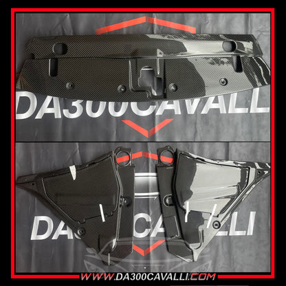 Pannello Raffreddamento Motore Nissan Gtr R35 (2008-2020) Fibra Di Carbonio