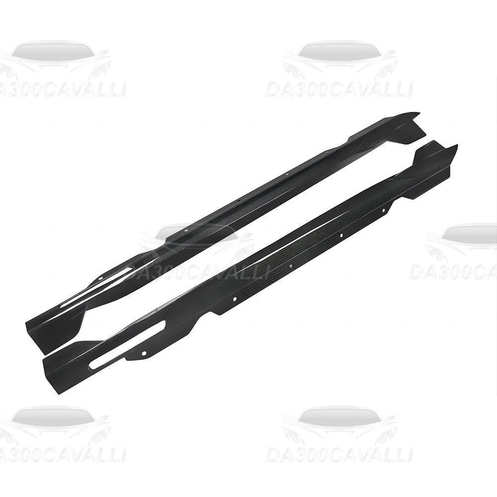 Minigonne BMW Serie 4 M4 G22 G23 Fibra Di Carbonio - Da300Cavalli