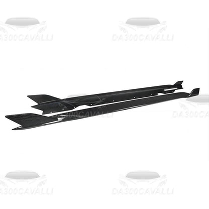 Minigonne BMW Serie 4 M4 G22 G23 Fibra Di Carbonio - Da300Cavalli