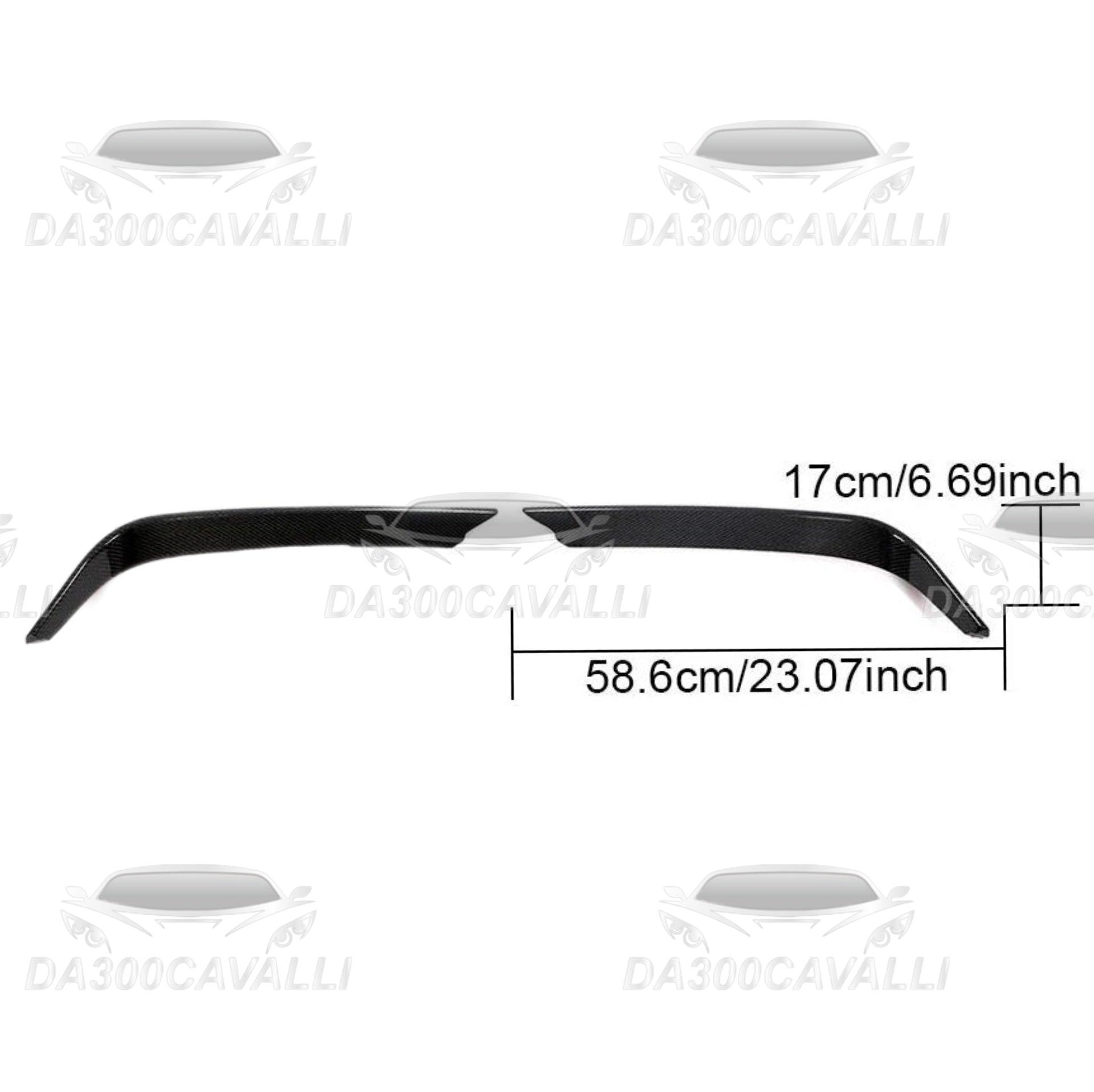 Appendici Aerodinamiche Alfaromeo Giulia (2015-2020) In Fibra Di Carbonio Da300Cavalli