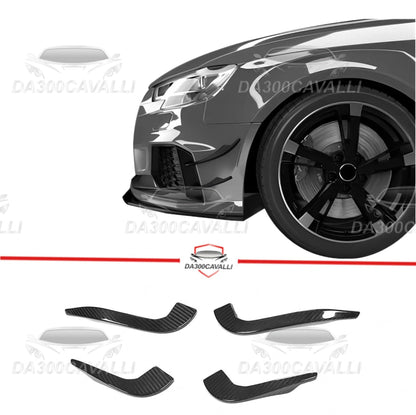 Appendici Aerodinamiche Audi RS3 Fibra Di Carbonio (2017-2019) - Da300Cavalli