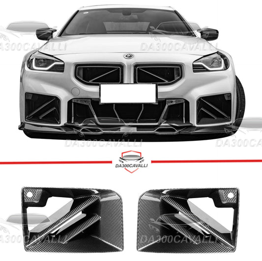 Appendici Aerodinamiche Fendinebbia BMW M2 G87 Fibra Di Carbonio - Da300Cavalli