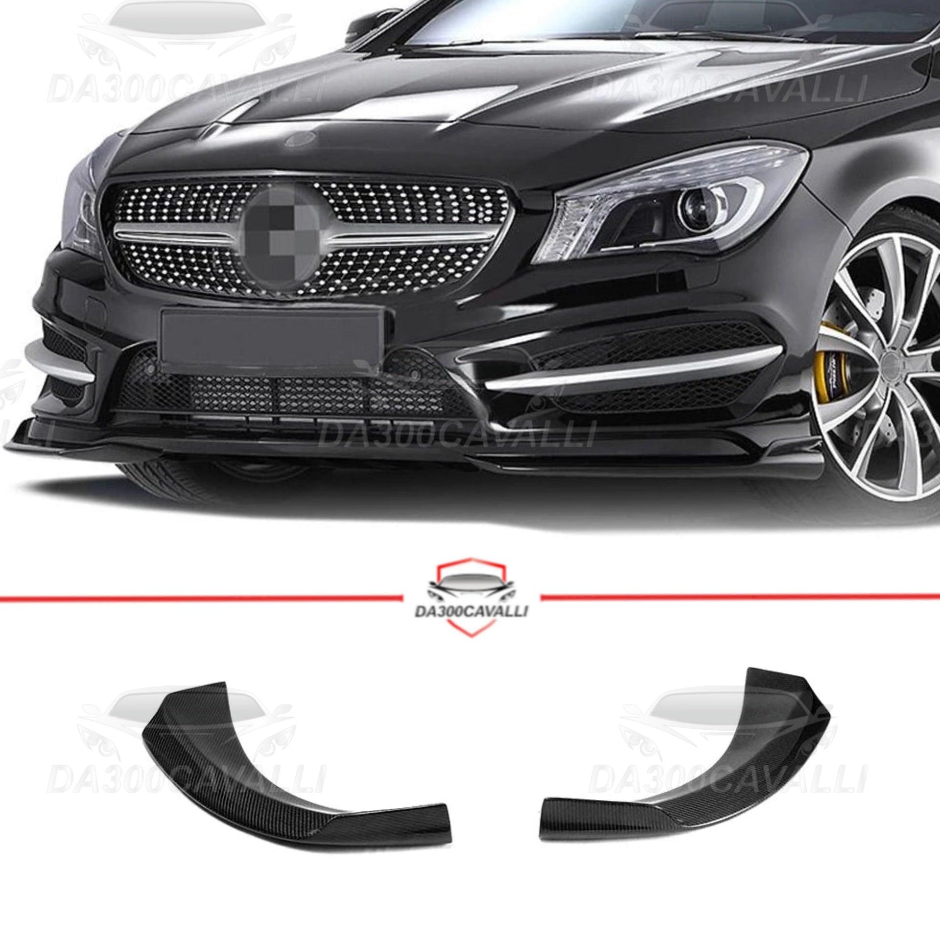 Appendici Aerodinamiche Frontali Mercedes CLA (2014-2016) Fibra Di Carbonio - Da300Cavalli