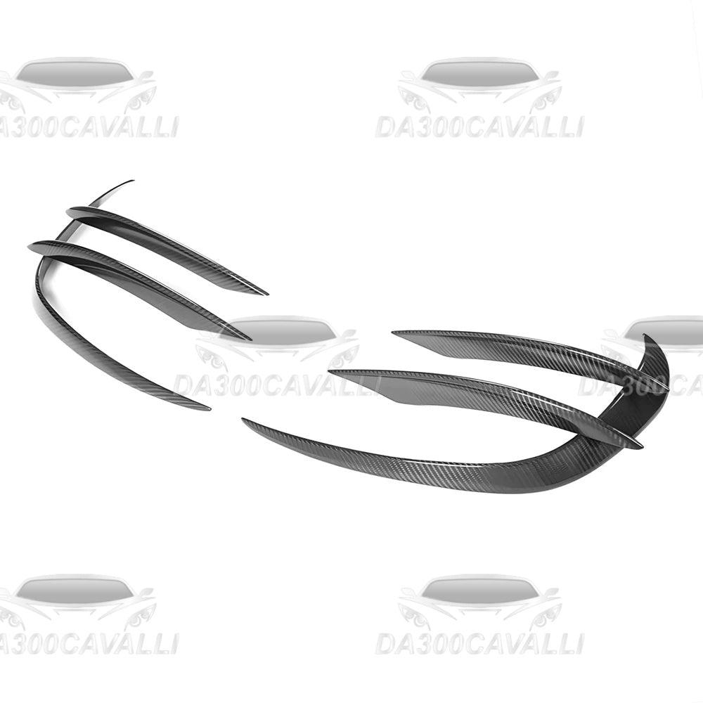 Appendici Aerodinamiche Mercedes Classe C200 C300 C43 W205 A205 C205 Fibra Di Carbonio - Da300Cavalli