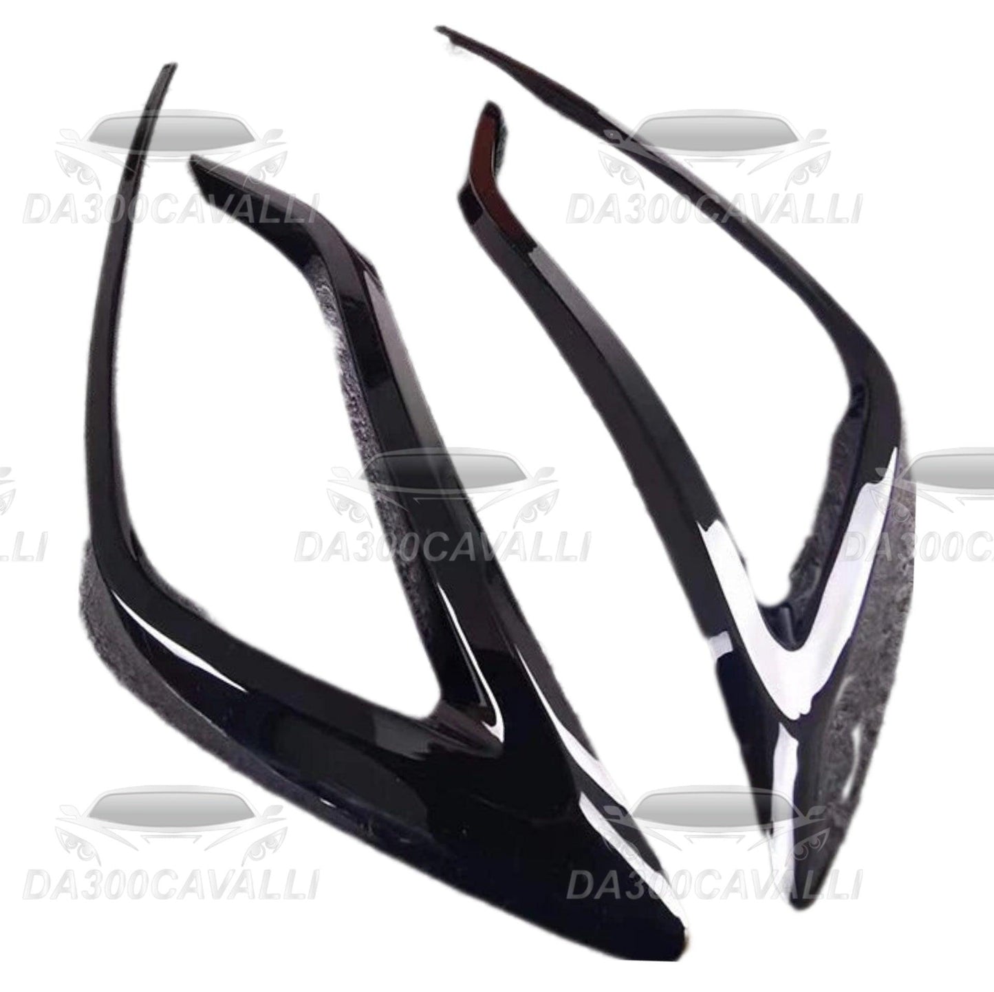 For Vw Golf 8 Mk8 Tdi Tsi Gte  Car Rear Bumper Diffuser Lip Spoiler Air Outlet Exhaust Strip Cover Trim Rear Bumper Sticker Kits Da300Cavalli