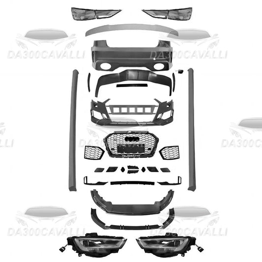 Body Kit Audi A3 Stile RS3 (2013-2016) - Da300Cavalli