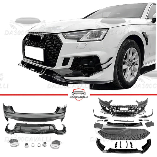 Body Kit Audi A4 Stile RS4 (2017-2019) - Da300Cavalli