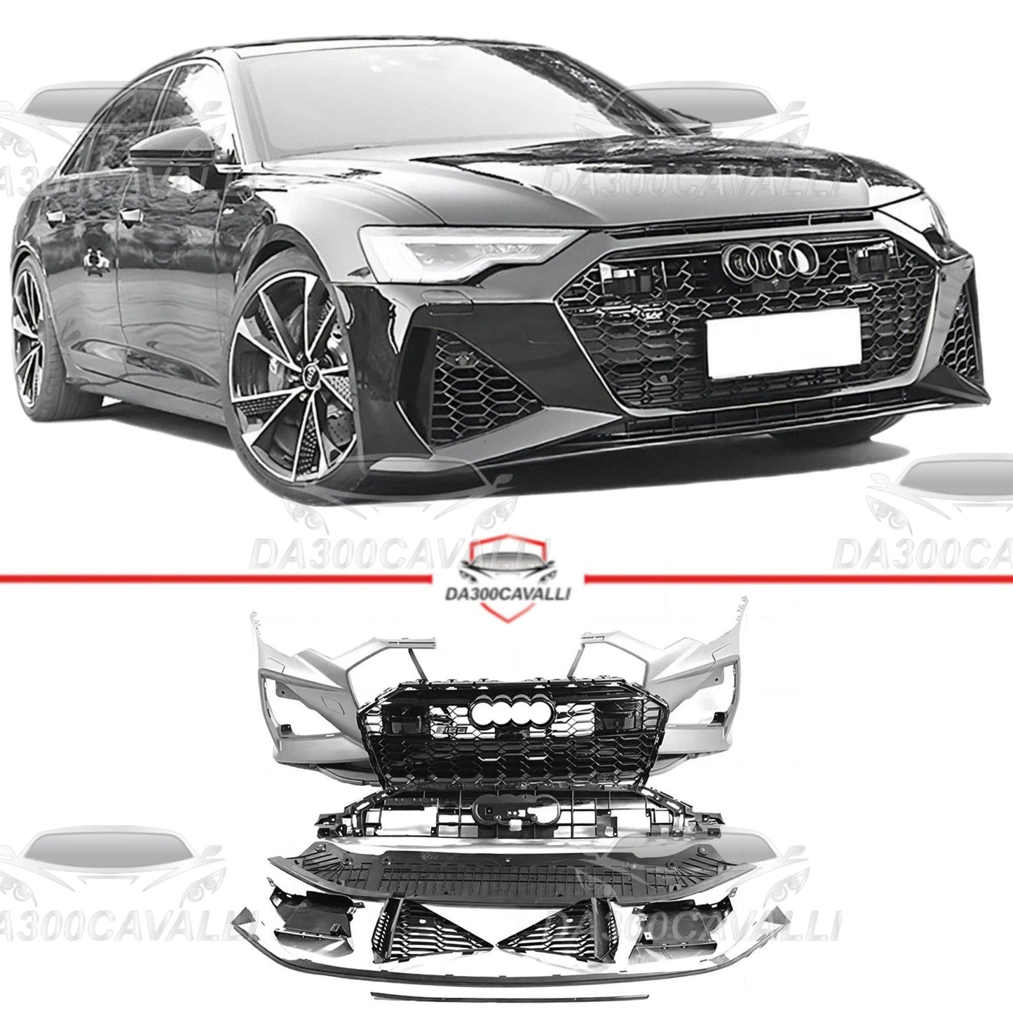 Body Kit Audi A6 Stile RS6 (2018-2023) - Da300Cavalli