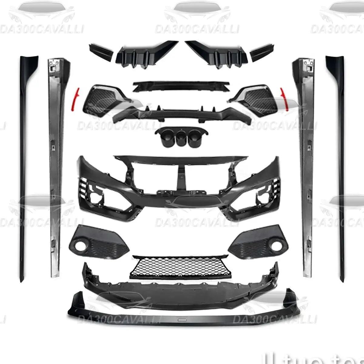 Body Kit Honda Civic 10 Fk7 Stile Mugen - Da300Cavalli