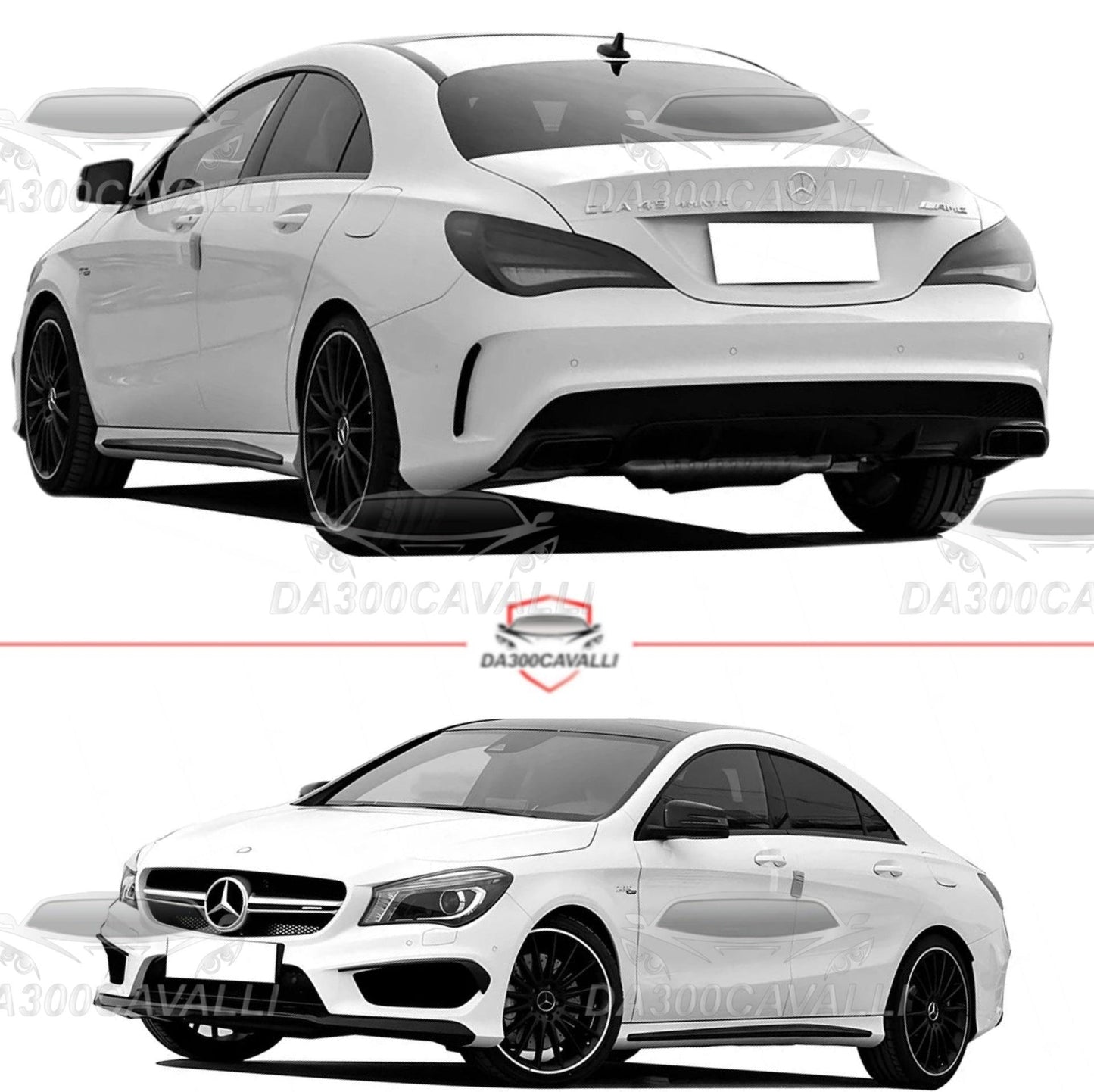 Body Kit Mercedes CLA180 CLA200 CLA250 W117 Stile CLA45 - Da300Cavalli