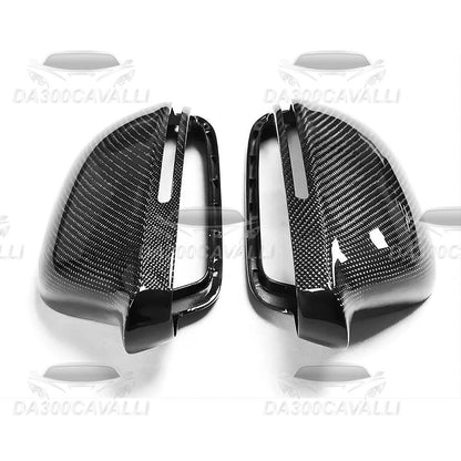 Calotte Specchietti Audi A4 (2009-2012) A6 (2009-2011) Fibra Di Carbonio - Da300Cavalli