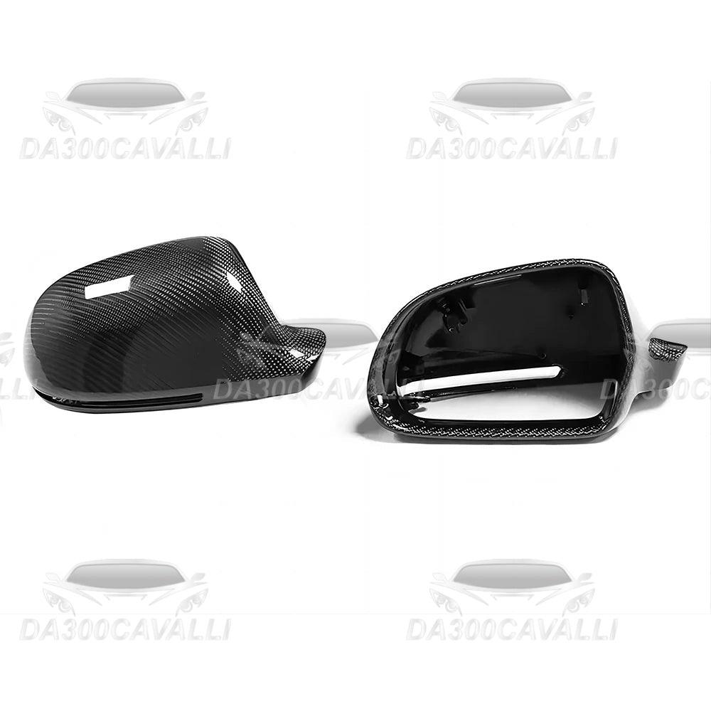 Calotte Specchietti Audi A4 (2009-2012) A6 (2009-2011) Fibra Di Carbonio - Da300Cavalli