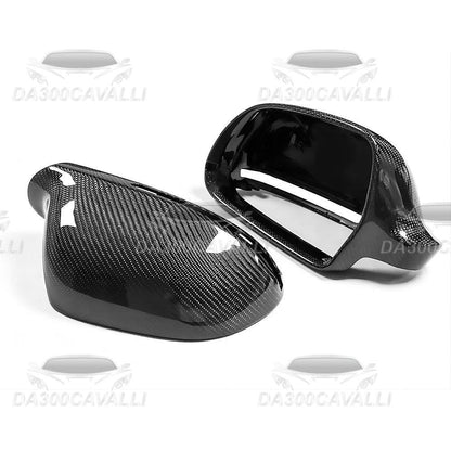 Calotte Specchietti Audi A4 (2009-2012) A6 (2009-2011) Fibra Di Carbonio - Da300Cavalli