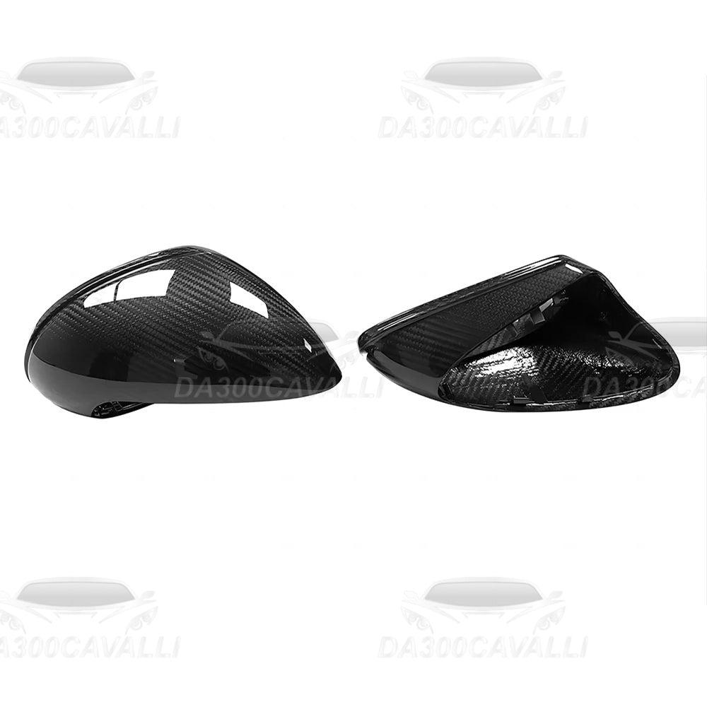 Calotte Specchietti Porsche 911 Carrera 981 Cayman Boxster Fibra Di Carbonio - Da300Cavalli