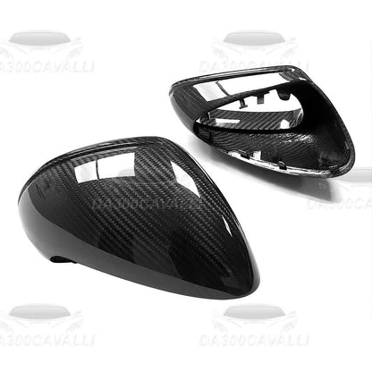 Calotte Specchietti Porsche 911 Carrera 981 Cayman Boxster Fibra Di Carbonio - Da300Cavalli