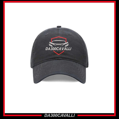 Cappello Da300Cavalli 100% Cotone Con Logo Ricamato Da300Cavalli