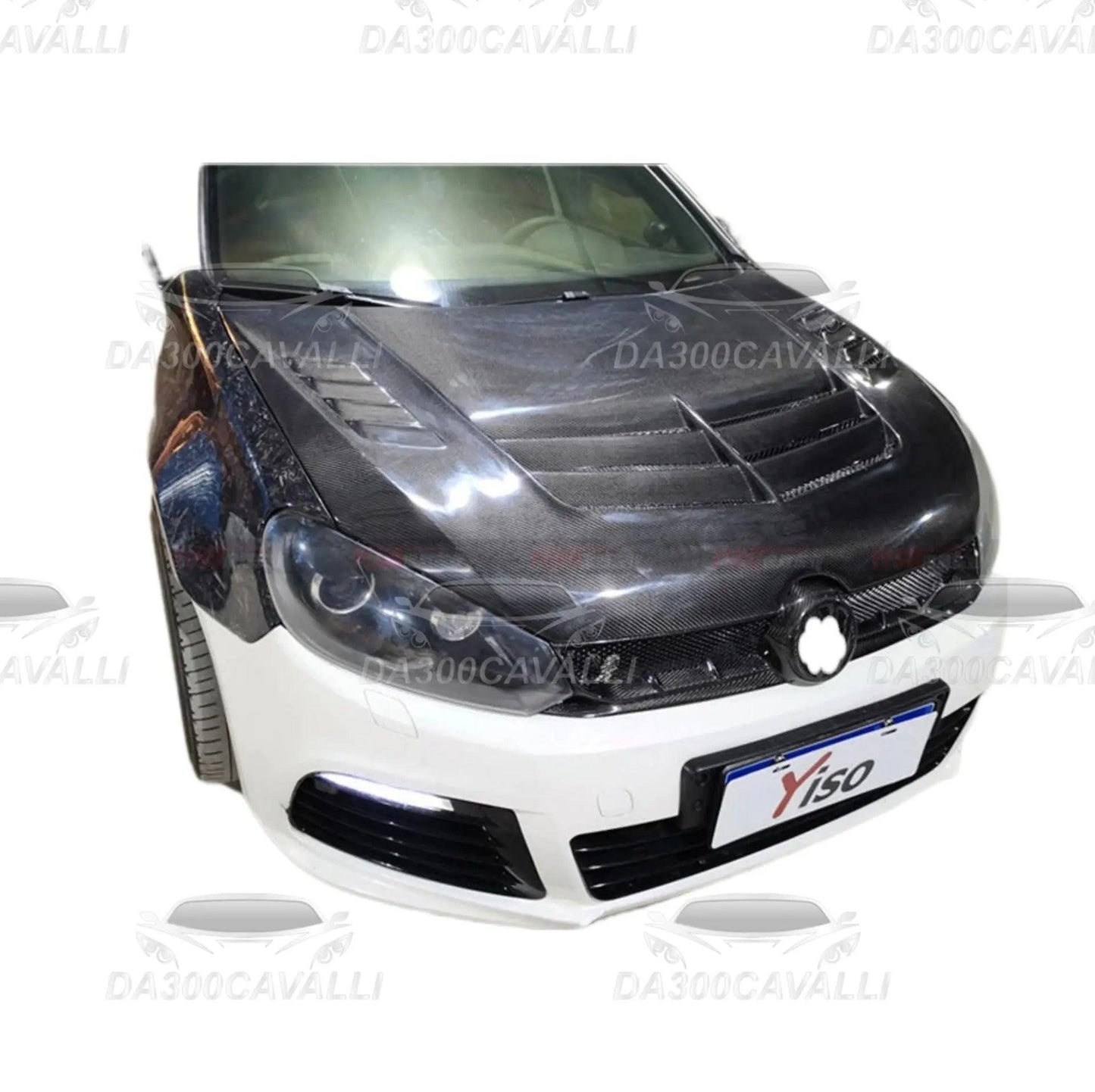 Cofano Fibra Di Carbonio Vw Golf 6 GTI/R - Da300Cavalli