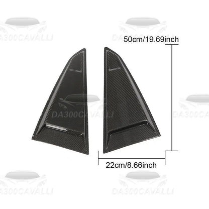 Copertura Finestrino Posteriore Audi TT (2015-2018) Fibra Di Carbonio - Da300Cavalli