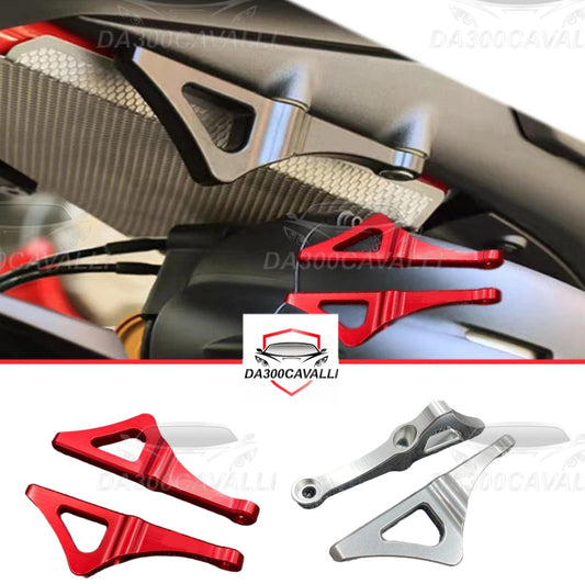 Copertura Fori Pedane Passeggero Ducati Panigale V4 V4S Streetfighter V4 V4S - Da300Cavalli