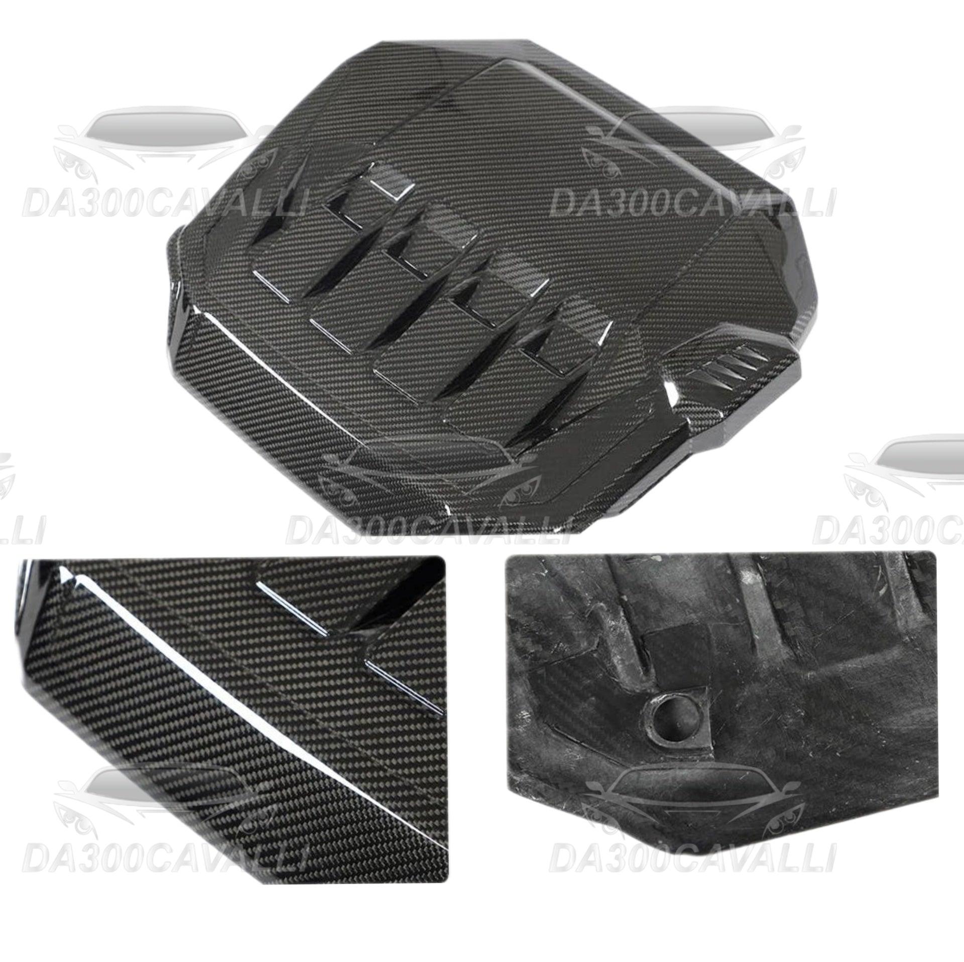 Engine Hood Bonnet Cover Dry Carbon Caps For Volkswagen Vw Golf 8 Mk8 Gti And R Line 2021-2023 Inner Engine Hood Bonnet Cover Da300Cavalli