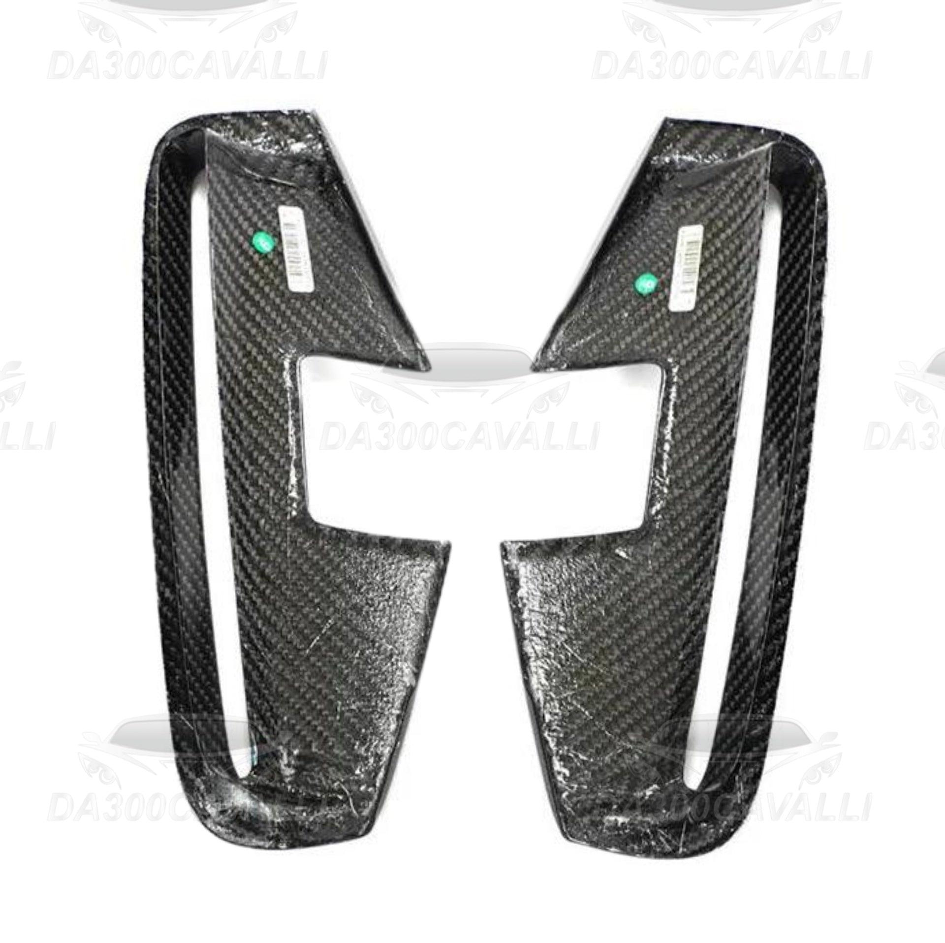 Copertura Prese D’aria Anteriori BMW Serie 4 G22 G23 G26 Fibra Di Carbonio - Da300Cavalli