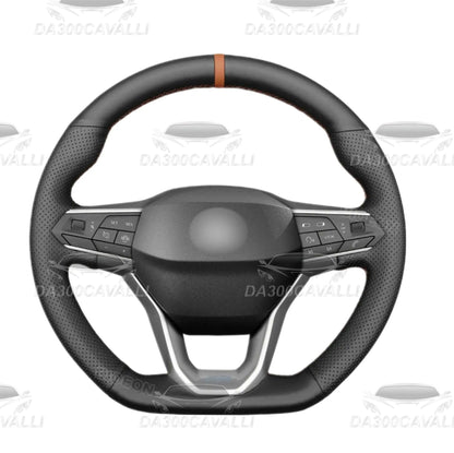 Black Pu Artificial Steering Wheel Cover Braid For Citroen Berlingo Jumpy 2014 Peugeot 207 Partner 2016 Fiat Scudo Toyota Proace Da300Cavalli