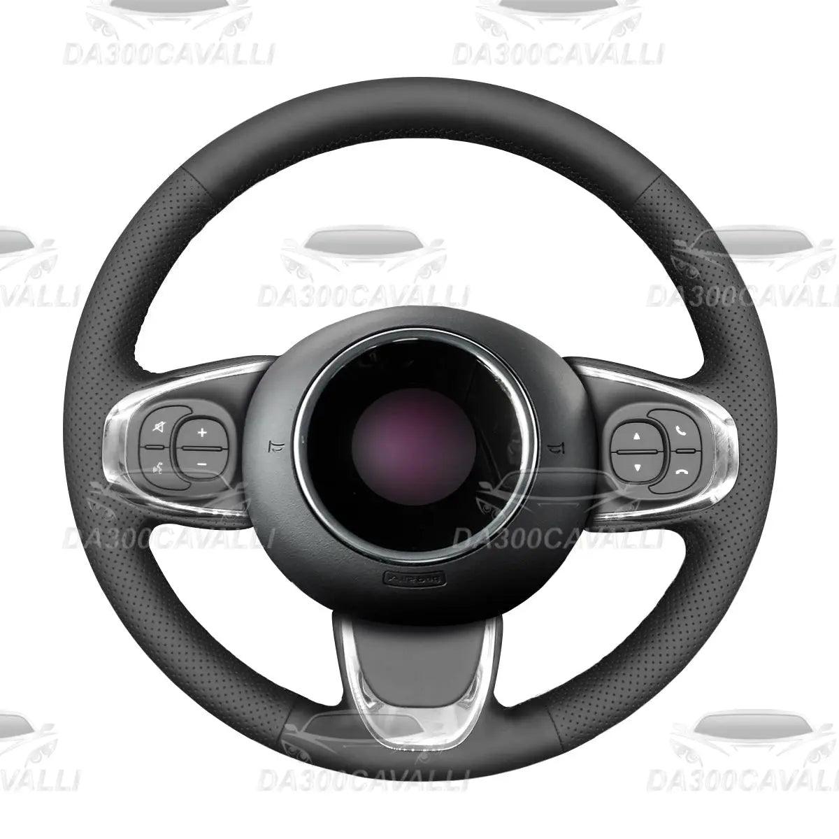 Coprivolante Pretagliato In Pelle Fiat 500 (2015-2021) Da300Cavalli