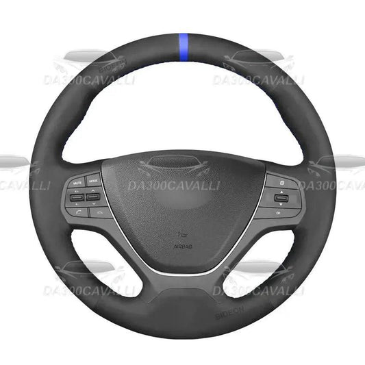 Coprivolante Pretagliato In Pelle Hyundai I10 (2013-2020) I20 (2015-2020) - Da300Cavalli