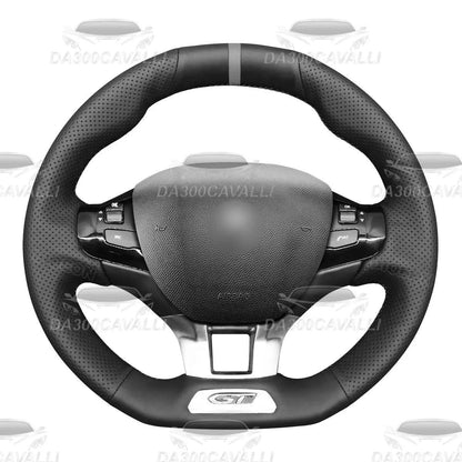 Coprivolante Pretagliato In Pelle Peugeot 2008 208 308 Sw (2013-2021) Da300Cavalli