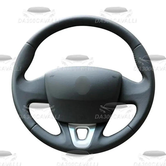 Coprivolante Pretagliato In Pelle Renault Megane 3 Scenic 3 - Da300Cavalli