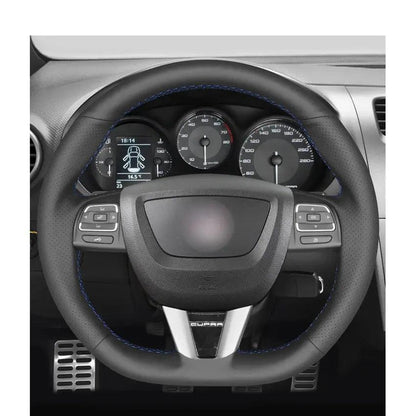 Coprivolante Pretagliato In Pelle Seat Leon (Cupra) Mk2 (2009-2012) Da300Cavalli