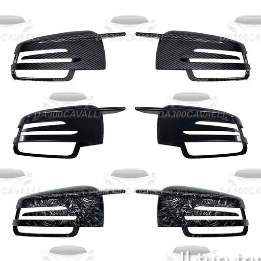 Cover Calotte Specchietti Mercedes Classe A B C E S Cla Gla Glk (W176 W246 W212 W204 C117 X156 X204 W221 C218) - Da300Cavalli