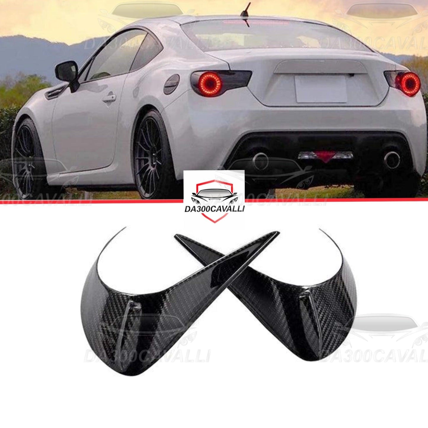 Cover Fari Posteriori Toyota Gt86 Subaru Brz (2012-2020) - Da300Cavalli