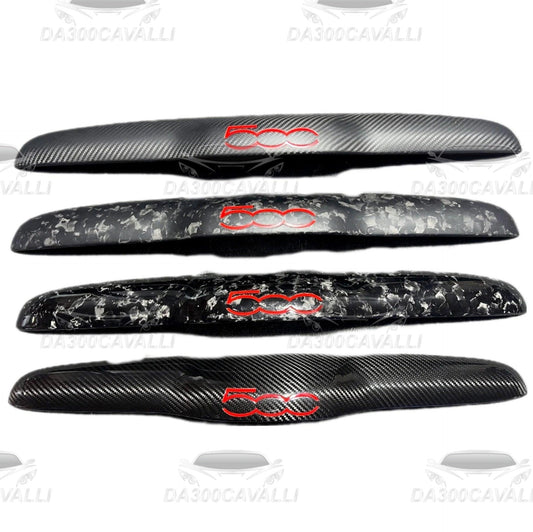 Brand New Dry Carbon Fiber Material Uv Protected Boot Handle Cover For Abarth Fiat 500 595 695 Da300Cavalli