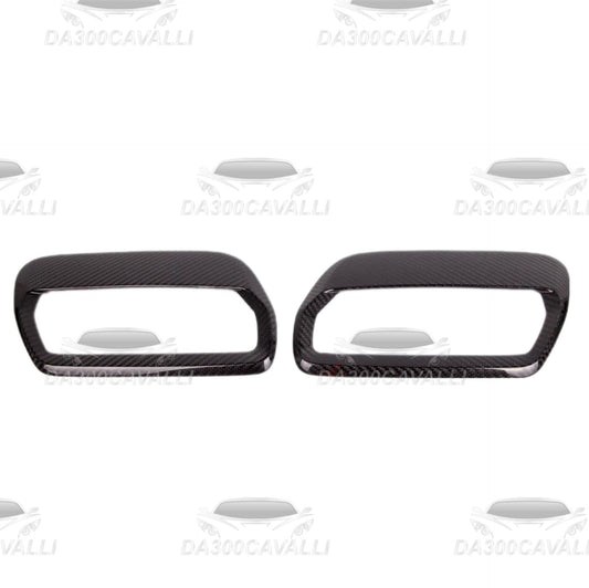 Cover Presa D'Aria Cofano Ford Mustang Gt350 Gt (2018-) In Fibra Di Carbonio Da300Cavalli