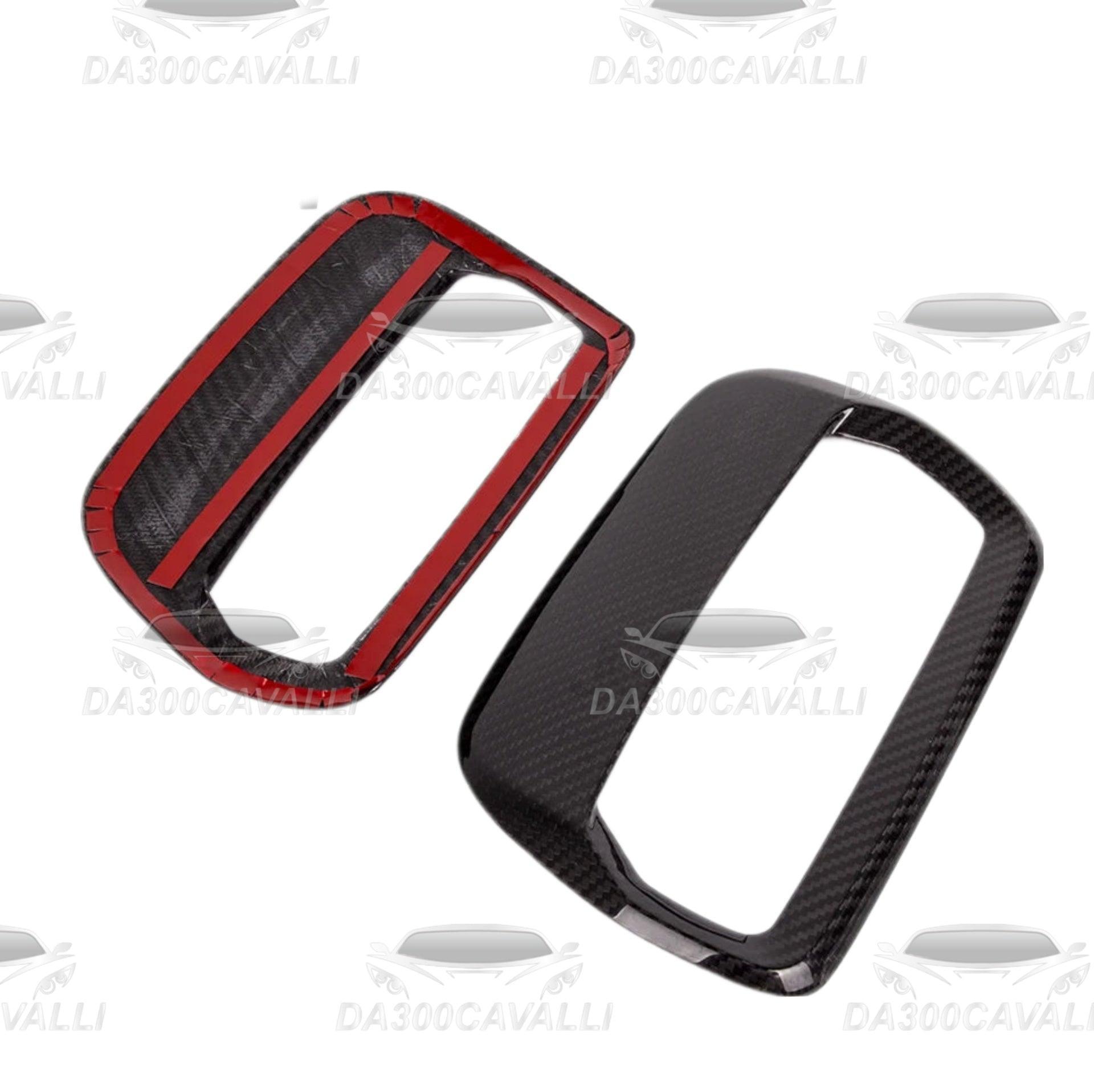 Cover Presa D'Aria Cofano Ford Mustang Gt350 Gt (2018-) In Fibra Di Carbonio - Da300Cavalli