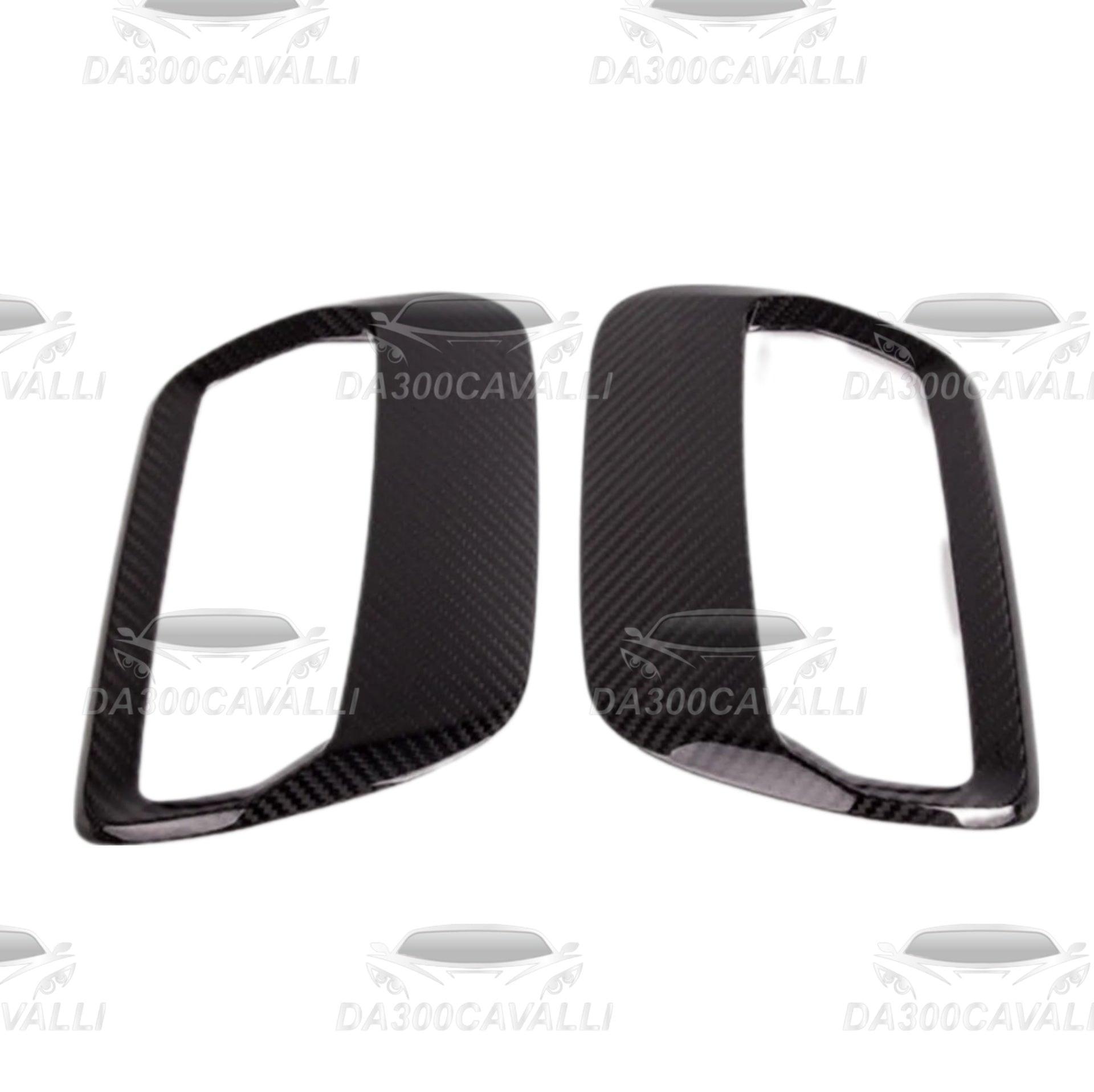 Cover Presa D'Aria Cofano Ford Mustang Gt350 Gt (2018-) In Fibra Di Carbonio - Da300Cavalli