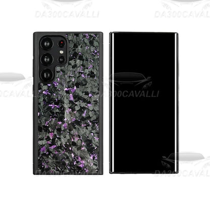 Cover Samsung Galaxy In Fibra Di Carbonio Forgiato - Da300Cavalli