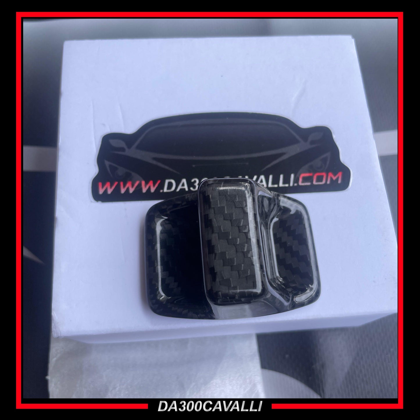 Cover Selettore Marce Audi A3 S3 RS3 GY 8Y In Fibra Di Carbonio - Da300Cavalli