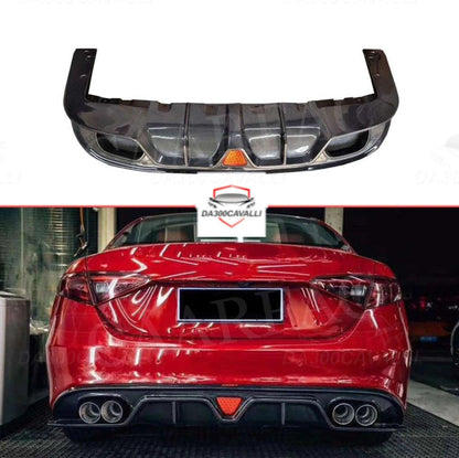 Diffusore Alfa Romeo Giulia Sedan (2016-2017) - Da300Cavalli