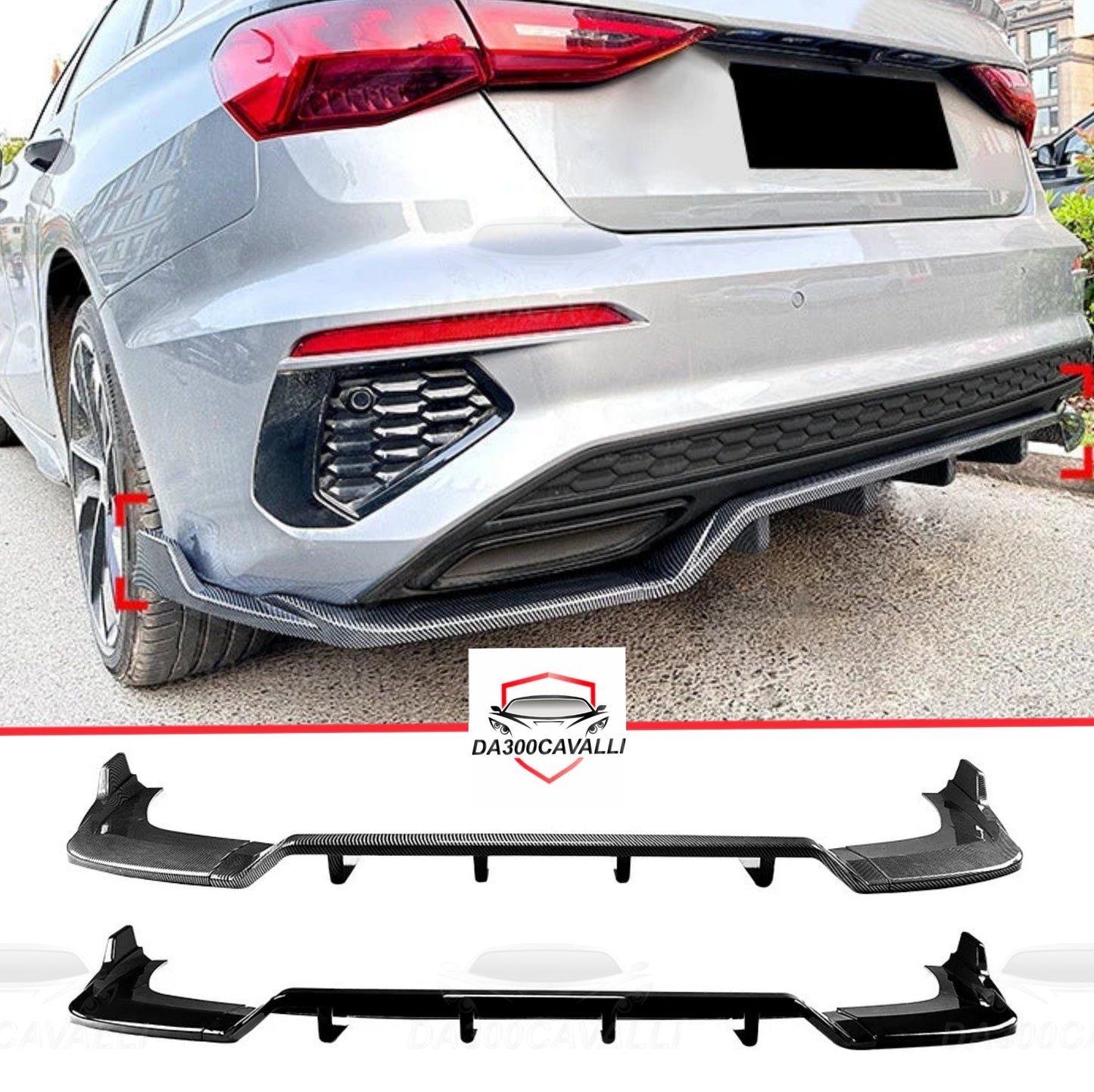 Diffusore Audi A3 (2021-2024) - Da300Cavalli