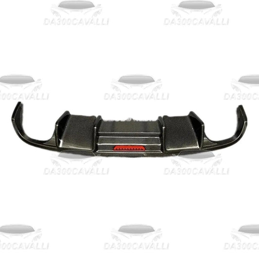 Diffusore Audi A4 Sedan (2012-2016) In Fibra Di Carbonio - Da300Cavalli