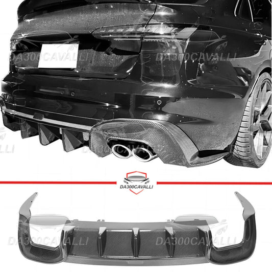 Diffusore Audi A4 Sline S4 Sedan Fibra Di Carbonio (2020-2021) - Da300Cavalli