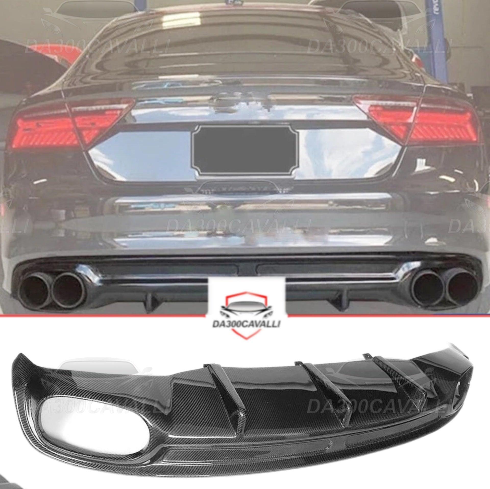 Diffusore Audi A7 (2011-2014) Fibra Di Carbonio - Da300Cavalli