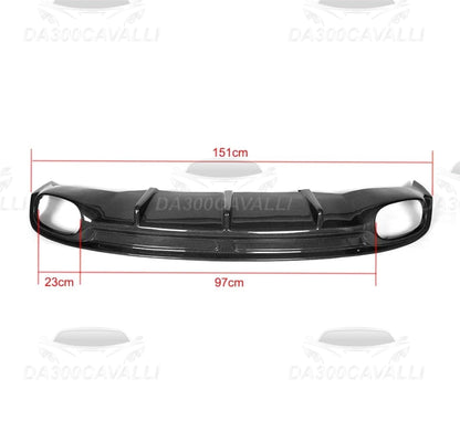 Diffusore Audi A7 (2011-2014) Fibra Di Carbonio - Da300Cavalli